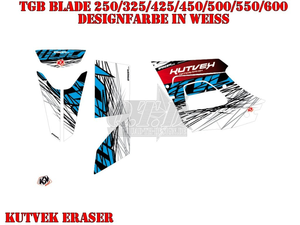 Eraser Weiß für TGB Blade altes Modell